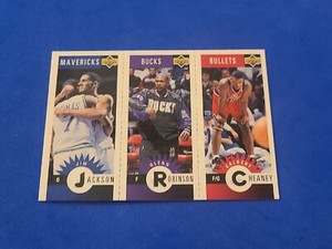 1996-97 Collector's Choice Mini Jim Jackson Glenn Robinson Calbert Heaney #M90
