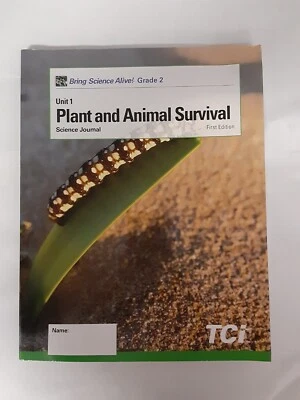 Bring Science Alive! Grade 2 Unit 1 Plant & Animal Survival Journal, 1st Edition - Image 1 of 3