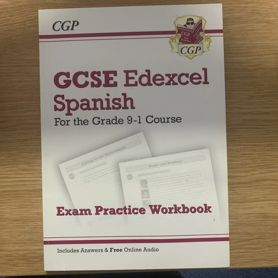CGP GCSE Spanish AQA Complete Revision & Practice with Online Revision and Audio - Image 1 of 1