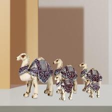 5x Resin Animal Sculpture Cute Desert Camel Miniature Figurines for