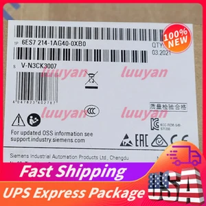 SIEMENS 6ES7 214-1AG40-0XB0 New Sealed Free Shipping - Picture 1 of 3