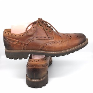 clarks wingtip shoes