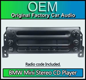 Mini Cooper CD player Mini Business car stereo Mini R50, R52, R53 radio - Picture 1 of 4