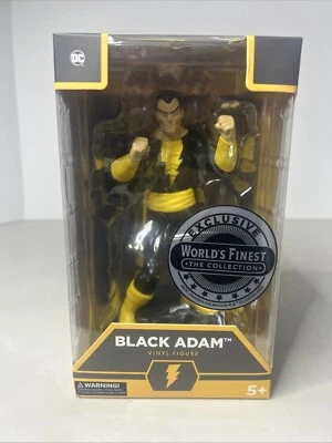 CultureFly Worlds Finest DC Comics Black Adam 6" Figura Vinilo Estatua 2022 Nuevo Foto 1 de 4