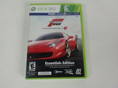 Forza Motorsport 4 Essentials Edition Xbox 360 Video Game Complete Kinect Racing - Image 1 of 4