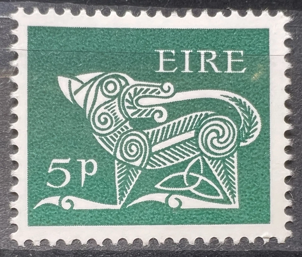 Irlanda 1968-1969 Perro 5d 3ª Serie Definitiva D40 Irlandés EIRE Estampillas MNH Foto 1 de 1