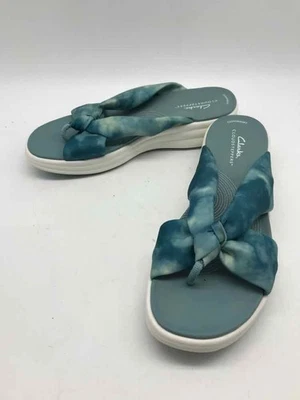 Б/у Clarks зеленый размер 8 стринги кроссовок - Изображение 1 из 4