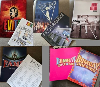 London EVITA, BILLY ELLIOT, BOMBAY DREAMS, FAME, ANYTHING GOES - 5 Musical Prog. - Bild 1 von 4