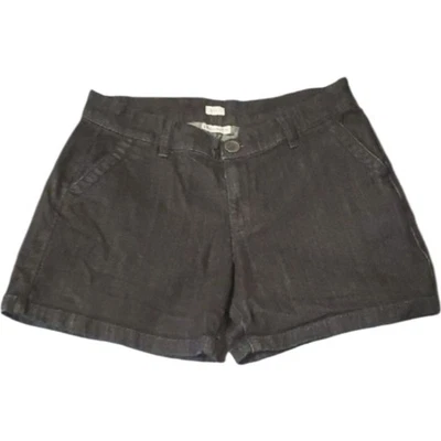 Liz Claiborne Chino Shorts Women's Size 4 Blue Denim Shorts - Image 1 of 4