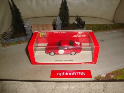 Spark 1/43 - Fiat Abarth 1000 Sibona ( résine ) - ER - Photo 1/4