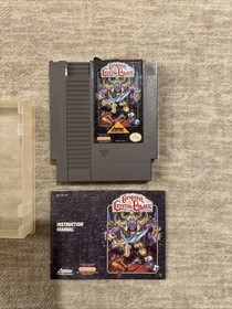 Conquest Of The Crystal Palace  Nes 1990, Cartridge And Manual