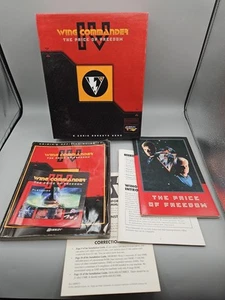 Wing Commander IV 4: The Price of Freedom PC Big Box Strategy Manuals *no Disk* - Picture 1 of 7