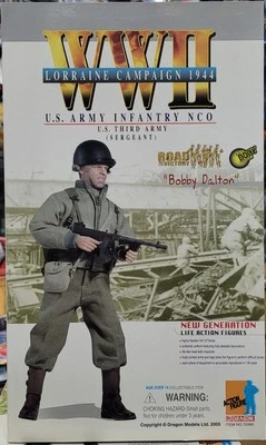 NEW Dragon WWII Lorraine Campaign 1944 U.S. Army Infantry NCO Bobby Dalton - Image 1 of 4