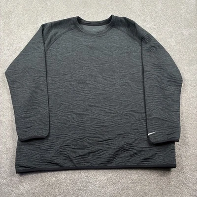 Nike Golf Dri-FIT Crew Neck Pullover Sweatshirt Size XXL Mens Gray - Image 1 of 4