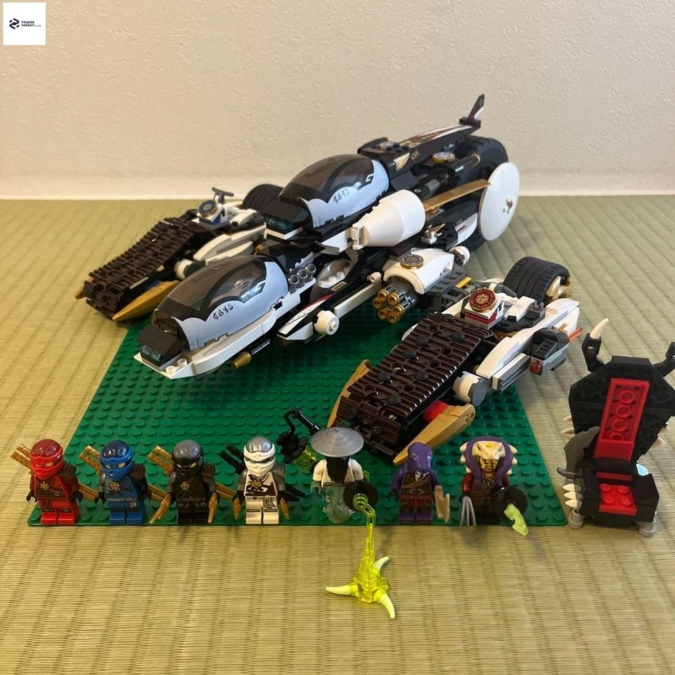 LEGO NINJAGO Día de los Departados Ultra Stealth Raider 70595 Usado Retirado Foto 1 de 4