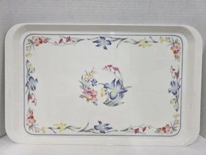 Bandeja para servir melamina Villroy And Bach Riviera 18 3/4 X 11 1/2 pulgadas iris floral - Imagen 1 de 7
