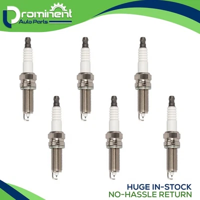 6PCS Iridium Spark Plugs for 2017-2020 Genesis G70 G80 G90 Replace RER8WMPB 9409 - Image 1 of 4