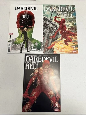 Daredevil Cold Day in Hell 1-3 Soule Marvel 2025 - Image 1 of 4