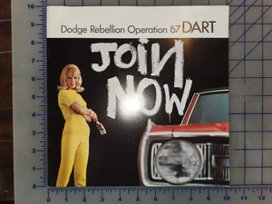 1967 Dodge Dart Brochure Original - Bild 1 von 5