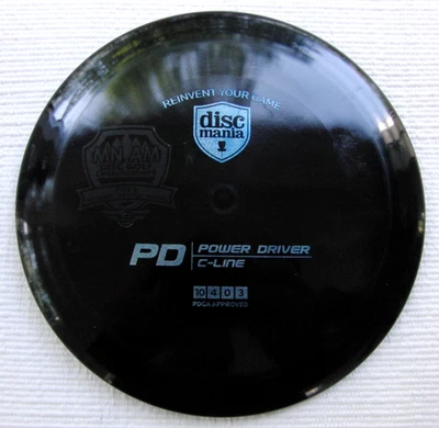 Discmania C-Line PD - BBD Jet Black Dye - Disc Golf Fairway Flat and beefy 176G - Image 1 of 4
