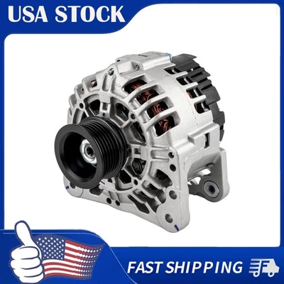 Alternator For Volkswagen Jetta Beetle 2002-05 1.8T Jetta 2002-2003 2.0L 90A - Image 1 of 4