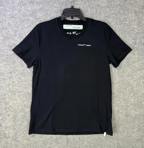 off white Main Label  Shirt women's Medium Black Virgil Abloh Off White 2019 - Picture 1 of 7