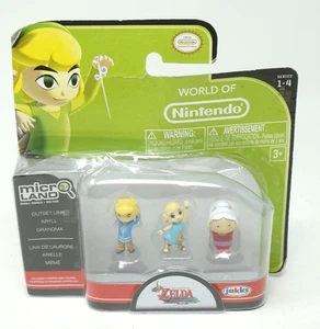 Link Aryll Grandma MicroLand - World of Nintendo (Zelda Serie) - Neu - Bild 1 von 5