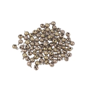 100 Piezas Campanas Miniatura Vintage Bronce Decorativo Rústico Jingle Hágalo Usted Mismo - Imagen 1 de 11