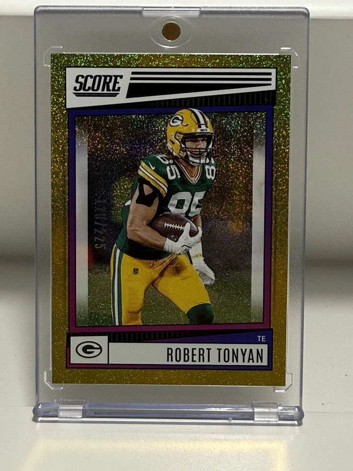 Robert Tonyan - 2022 Score - Gold Dots Parallel - Green Bay Packers - 118/225 - Image 1 of 2