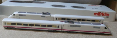 K23    Märklin  3371  ICE  Triebwagen BR 410 4 teilig zwei Motore DB siehe Video - Bild 1 von 4