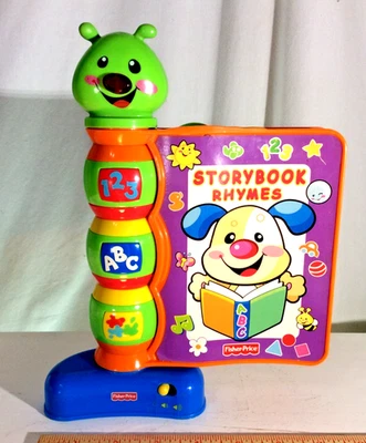 Fisher-Price 'Storybook Rhymes' interactive learning toy -good working condition - Image 1 of 4