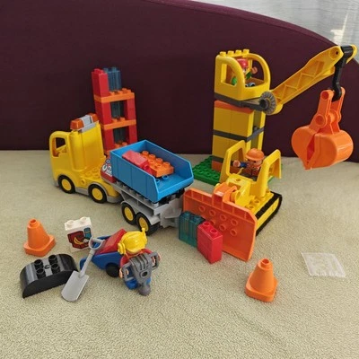 Lego Duplo 10813 - Le Grand Chantier - Complet - Construction Grue Camion - Photo 1/4