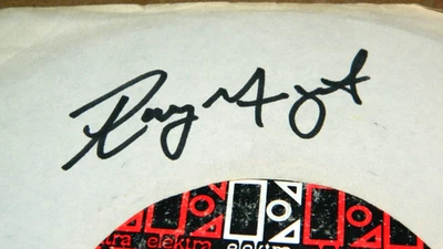 1960S The Doors Signed Auto Autographed Ray Manzarek 7 In 45 rpm Vinyl Record 2 - Image 1 of 3