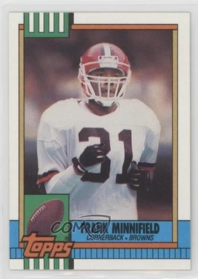 1990 Topps Frank Minnifield (Two Letters of Disclaimer on Back) #159 - Image 1 of 2