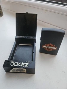 Zippo Harley Davidson Lighter with Guarantee Slip and Case * - Picture 1 of 7