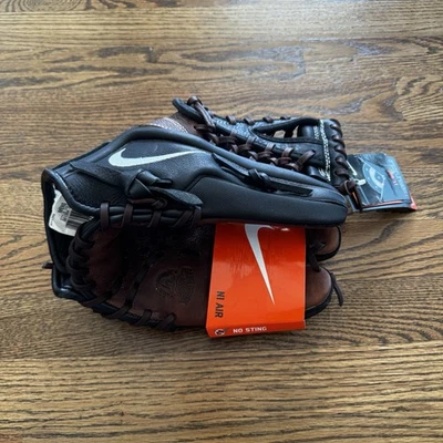 耐克 Air N1 棒球手套 11.5 英寸右抛 RHT 游戏准备转向油 全新 — 第 1/4 张图片