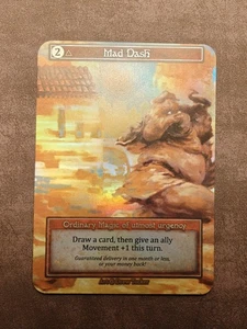 Mad Dash (Miscut Foil) - Sorcery: Contested Realm Alpha - Picture 1 of 2