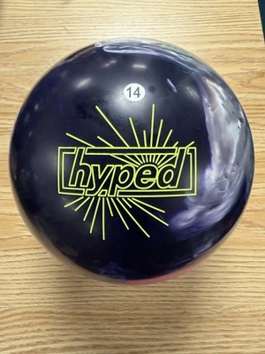 Roto Grip Hyped Hybrid Bowling Ball Undrilled NNB - 14lb 2.1oz - Image 1 of 4