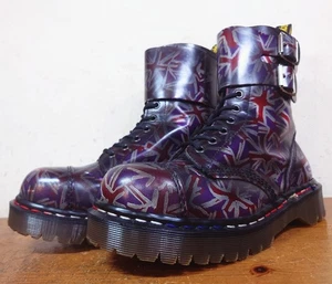 Mens Dr.Martens  Condition Steel Toe Made in England Dr. Martens Union Jack 10 H - Picture 1 of 10