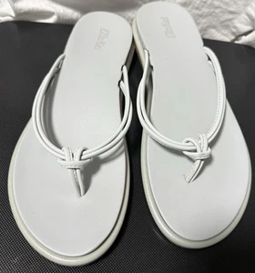 OLUKAI Aka Womens Flip Flop Sandals Iridescent/Vapor Footwear Gray size 9 - Picture 1 of 11