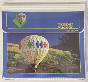 1980S VINTAGE TRAPPER KEEPER MEAD PORTFOLIO HOT AIR BALLOON Good Cond. 29096 - Picture 1 of 6