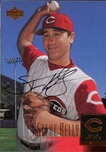 2001 Upper Deck STEVE KELLY Signed Card autograph AUTO REDS GEORGIA TECH