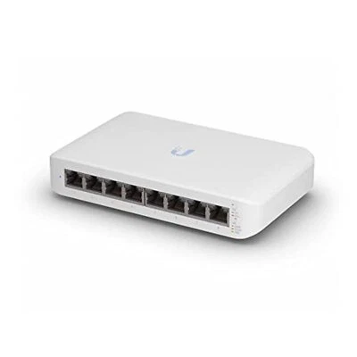 UniFi USW Lite 8 PoE Managed Switch 8 Port Gigabit RJ45 with PoE Support - Image 1 of 4