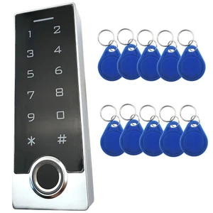 Fingerprint Access IC Tag Reader Writer Touch Keypad Door Entry Security Control - Picture 1 of 12
