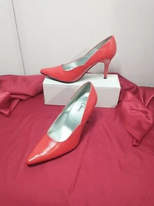 Le Dame Sexy Red  Cross Dresser High Heels Men's Size 10D Discreet Shipping - Picture 1 of 11