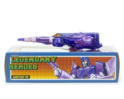 Newage H43T TYR Cyclonus Legend Scale Clear Limited Version Action Figure toy - Image 1 of 4