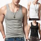 Casual Sleeveless Tank Top for Men Gym Workout Sport Fitness Bodybuilding