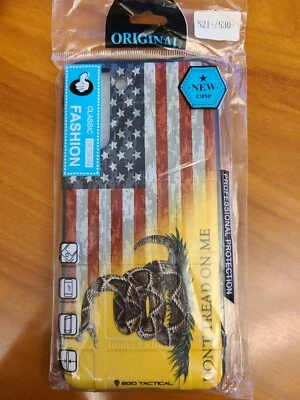 New in package Samsung Galaxy S21 plus case ** Don't Tread on Me American Flag** - Imagem 1 de 3