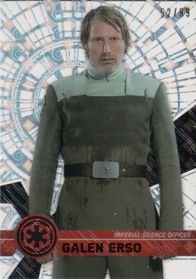 Star Wars High Tek 2017, Galen Erso (97) Parallel Card #52/99 - Image 1 of 2