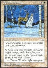 Serra's Blessing - Weatherlight - MP, English MTG Magic FLAT RATE SHIP